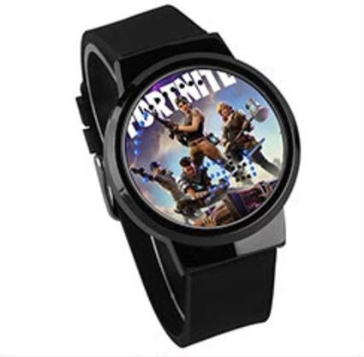 Fortnite Logo LED Horloge | Fortnite Team Deluxe | Touch | Incl. Batterij